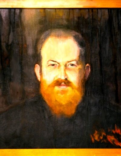 Kazimierz Twardowski. Oil Portrait by Luna Drexler (about 1910). [AKT]